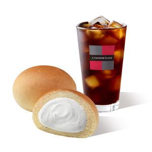 [투썸플레이스] 순 우유 크림빵 + 아메리카노 R