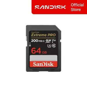 [샌디스크] 익스트림 프로 V30 SD카드 64GB 64기가 DXXU SDXC U3 200MB/s