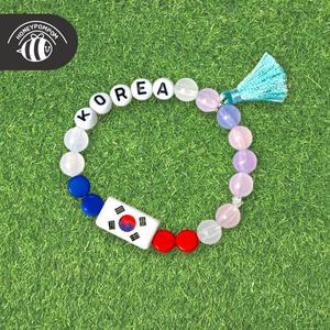 [허니폼폼] 태극기 자외선 팔찌
