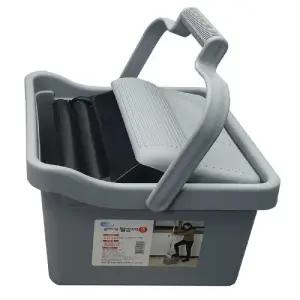 (대) 삼정 슬라이딩 마대걸레 짤순이/탈수/탈수기/소형/수동/세척/물짜기/물짜개/탈수통/세척기/회사/학교