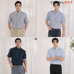 [CERINI BY PAT]남성 워셔블 냉감 반팔 셔츠 4종