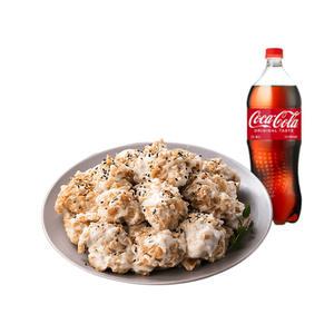 [순살만공격] 화이트크림 치킨+코카콜라 1.25L