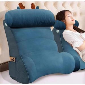 침대 등받이 쿠션 소파 세모쿠션 솔리드 삼각등받이쿠션 삼각베개 모던 큐션 의자 9색