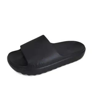 아딜렛 루미아 남성 여성 공용 회사 사무실 발편한 스포츠 슬리퍼 실내화 블랙 JP9580