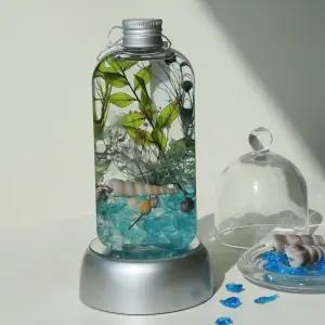 바다 유리 하바리움 무드등 만들기 diy 키트 , ESG/학교 /복지관/ 단체체험용