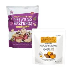 [내일도착] 코스트코 티각태각 야채부각믹스 450g + 코스트코 바삭하고 구워만든 고구마칩 300g