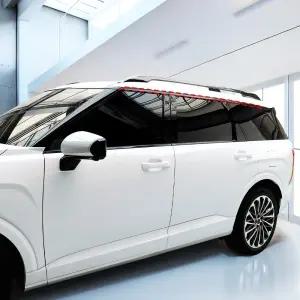 디올뉴 팰리세이드 LX3 윈도우 몰딩 튜닝 용품 크롬 죽이기