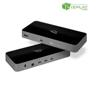 OWC Thunderbolt5 HUB 4포트 썬더볼트5 USB허브 4K 8K 지원 위즈플랫