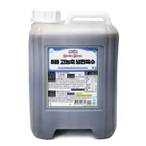 청우 더진한 8배 고농축 냉면육수 10kg /