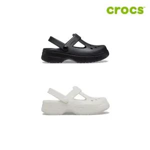 [크록스 정품] 클래식 메리 제인 클로그 주니어 아동샌들 210615 2종 택1