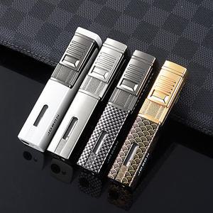 jobon 사각 가스라이터 토치 캠핑 고화력 다용도 휴대용 가정 화력 불꽃 조절