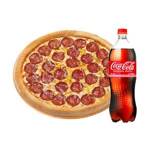 [파파존스]오리지널 페퍼로니(L)+코카-콜라1.25L