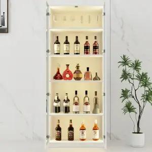 써밋 800 LED 조명 유리 술장 피규어 장식장