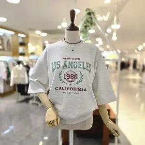 [대구백화점] [멜로디가든]레터링 맨투맨티셔츠(M25F8T109)