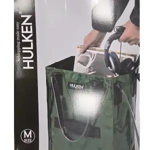 헐켄 롤링 토트백n카트 M 그린 쇼핑카트 캠핑 레저 여행 HULKEN