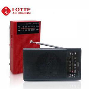 롯데 휴대용라디오 핑키-13 국산라디오 FMAM 고감도 소니라디오 등산라디오 캠핑라디오 낚시라디오