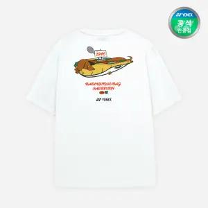 요넥스 배드민턴 오버핏 캐주얼 반팔 티셔츠 253TS052U