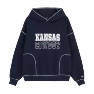 LEE 공용 탑스티치 캔자스 타이포 후드티 B1 LE2203HD56 NA CE