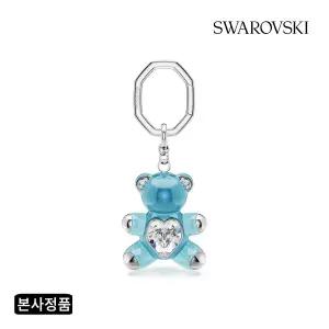 [롯데백화점]스와로브스키 [본사정품] Teddy 블루 로듐 키 링 5733826