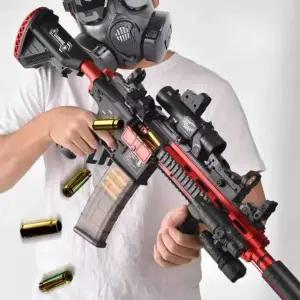 전동 M416 탄피배출 너프건 스펀지총 장난감 소총
