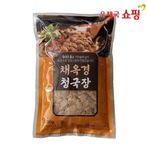 [우체국쇼핑] 채옥경 청국장 파주 장단콩으로 만든 명품 수제 청국장 200g x 5개