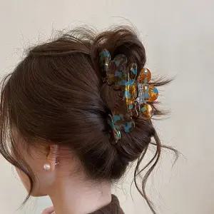 유리아 아크릴 헤어 빅사이즈 프랑스 집게핀