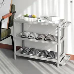 간이 신발장 플라스틱 오픈 수납함 다용도 선반 자취 원룸