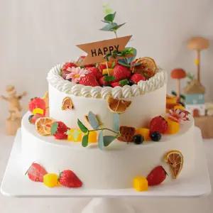 2단모형케이크 반전 모형 셀프 어린이집 촬영 웨딩 케이크모형