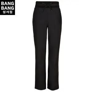 뱅뱅 HC04 봄여름 여성 일자핏 트레이닝팬츠 다리가 길어보이는 스판 허리배색스트링