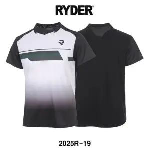 라이더 티셔츠 배드민턴 반팔 상의 남성 여성 게임웨어 화이트 그레이 블랙 2025R-19