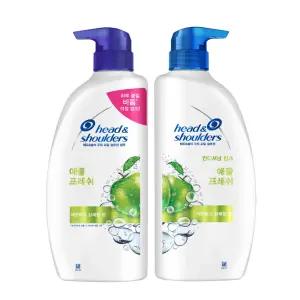 헤드앤숄더 애플프레쉬 샴푸 850ml + 린스 850ml