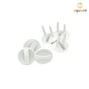 아가드 콘센트커버 220V 안전커버 접지형 6개입/콘센트/덮개/마개/멀티탭/방수콘센트/커버/욕실콘센트