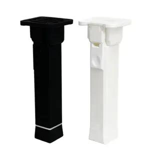 4단 높이조절 접이식 가구다리 발통 거실장 서랍장 테이블 상다리 책상 교자상다리 부속