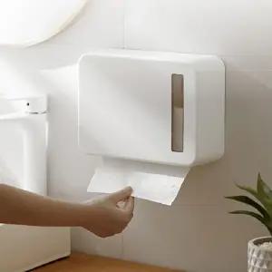 (가디언블루) 무타공 핸드타월케이스 타올케이스/자석/키친/타올/걸이/페이퍼/디스펜서/업소용/휴지/화장실