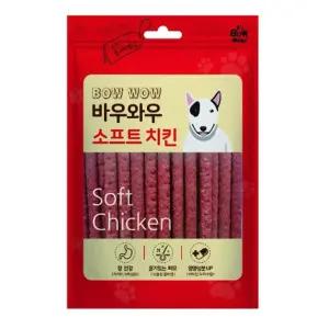 강아지 치킨 스틱 육포 150g 1P 소프트 져키/간식/애견/반려동물/개/반려견/애완견/건강한/대형견/훈련용