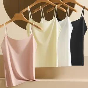 퍼펙트핏 심리스 끈나시 레이어드 빅사이즈 이너 런닝 캐미솔