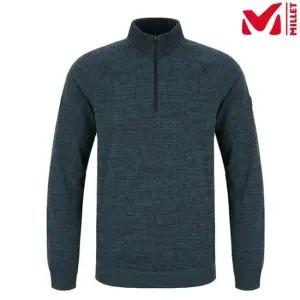 밀레 [ 23FW ] 남성 간절기 신축성좋은 심리스 F 집업 티셔츠_MXSFT003III_US