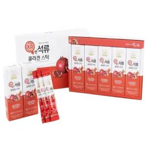 여자엔 석류콜라겐 홍삼 사포닌 피로회복 피부 모발건강 젤리스틱 30포입