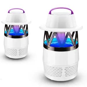 UV-LED 해충 모기 퇴치기 훈증기 가정용 실내 캠핑 겸용 무소음 퇴치등