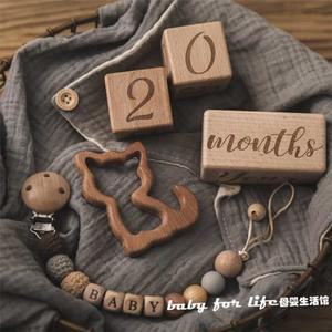 블럭달력 디데이 포토 블록 C1003 로그 원목 마일스톤 조립