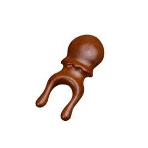 두피 괄사 마사지 머리 미용 고양이 안마 우드 나무 속살