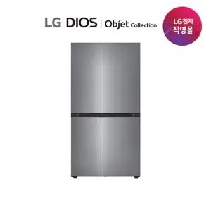 LG 디오스 AI 오브제 양문형 냉장고 S836P022
