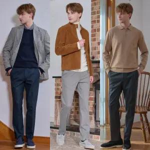 워모 25FW 스트레치 팬츠 3종