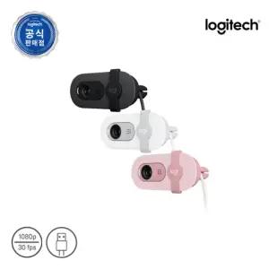 로지텍코리아 정품 BRIO 100 브리오 100 FHD 웹캠 1080p 화상회의 줌 온라인수업
