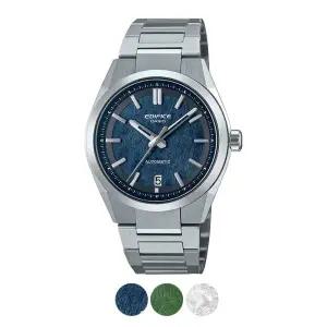 [롯데백화점]지샥 카시오 에디피스 남성 오토매틱 메탈시계 EFK-100D 사파이어 10기압방수