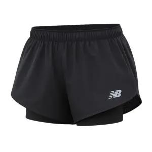 RC 3부 투인원 여자 트레이닝 운동 러닝 반바지 쇼츠 팬츠 블랙 WS41287-BK