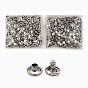 더이안 쇠단추 8mm 암+수 약500개 똑딱단추 똑딱이 관절핀 만들기재료