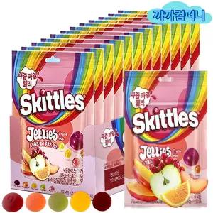 스키틀즈 젤리 후르츠 믹스42.5g x 12봉