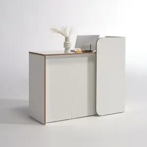 MN1877 무노 라운드 계산대 카운터 1200 조명미포함)