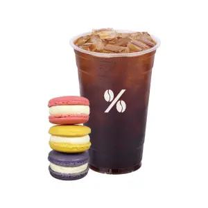 [텐퍼센트커피] 아메리카노+마카롱3개